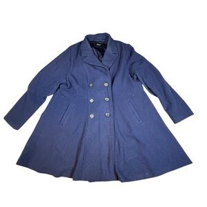 Torrid Navy Blue Pea Coat 3x